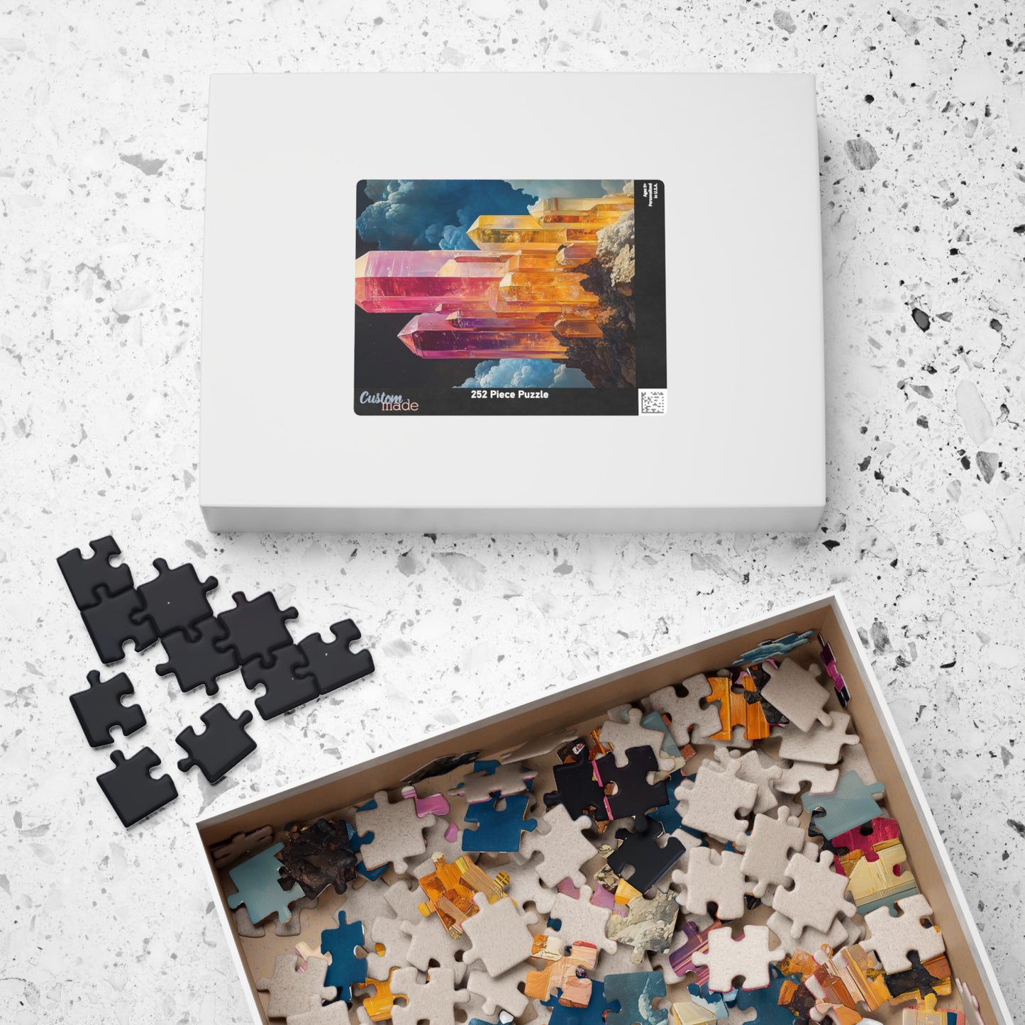 Crystal Mountain Peaks Jigsaw Puzzle