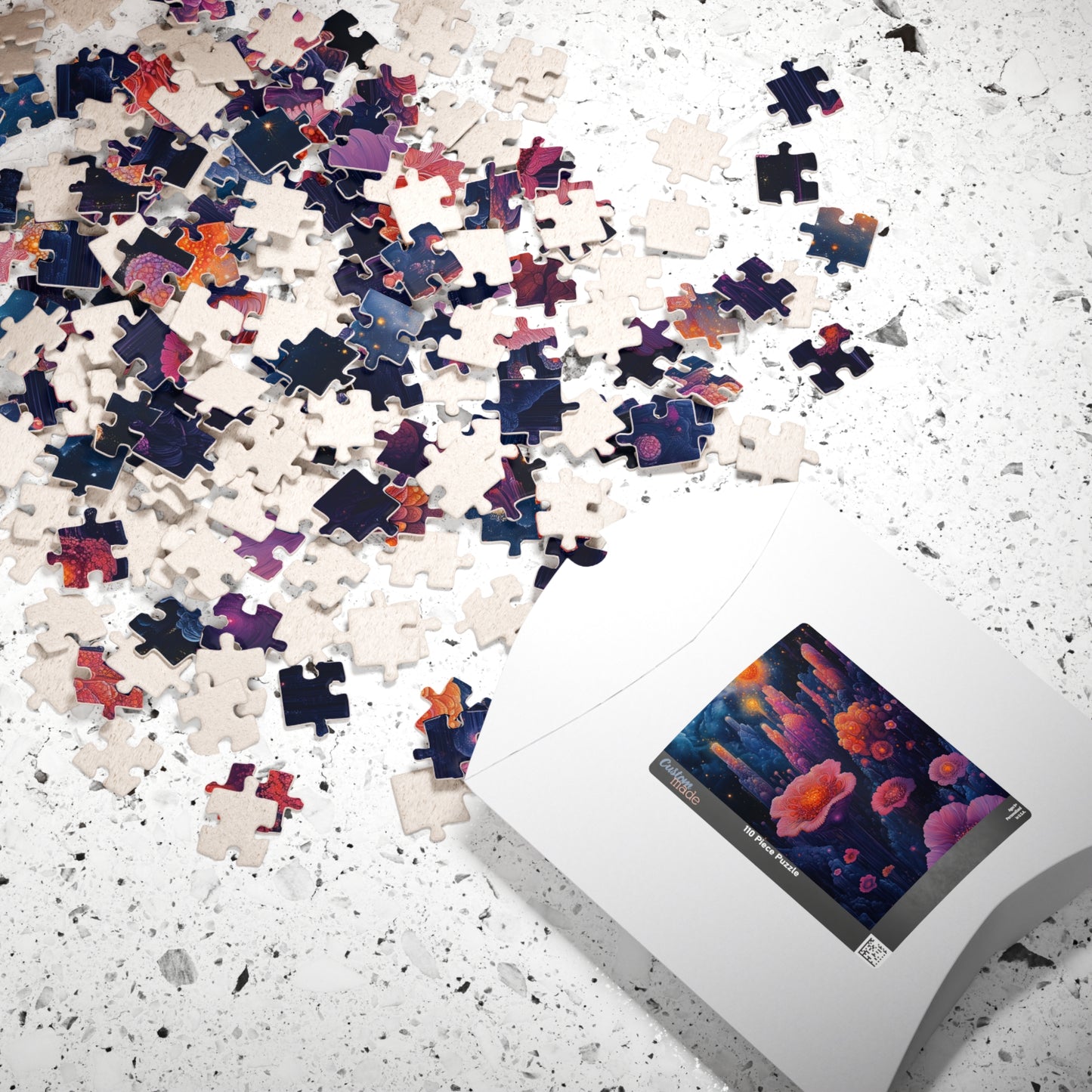 Nocturnal Bloom Jigsaw Puzzle