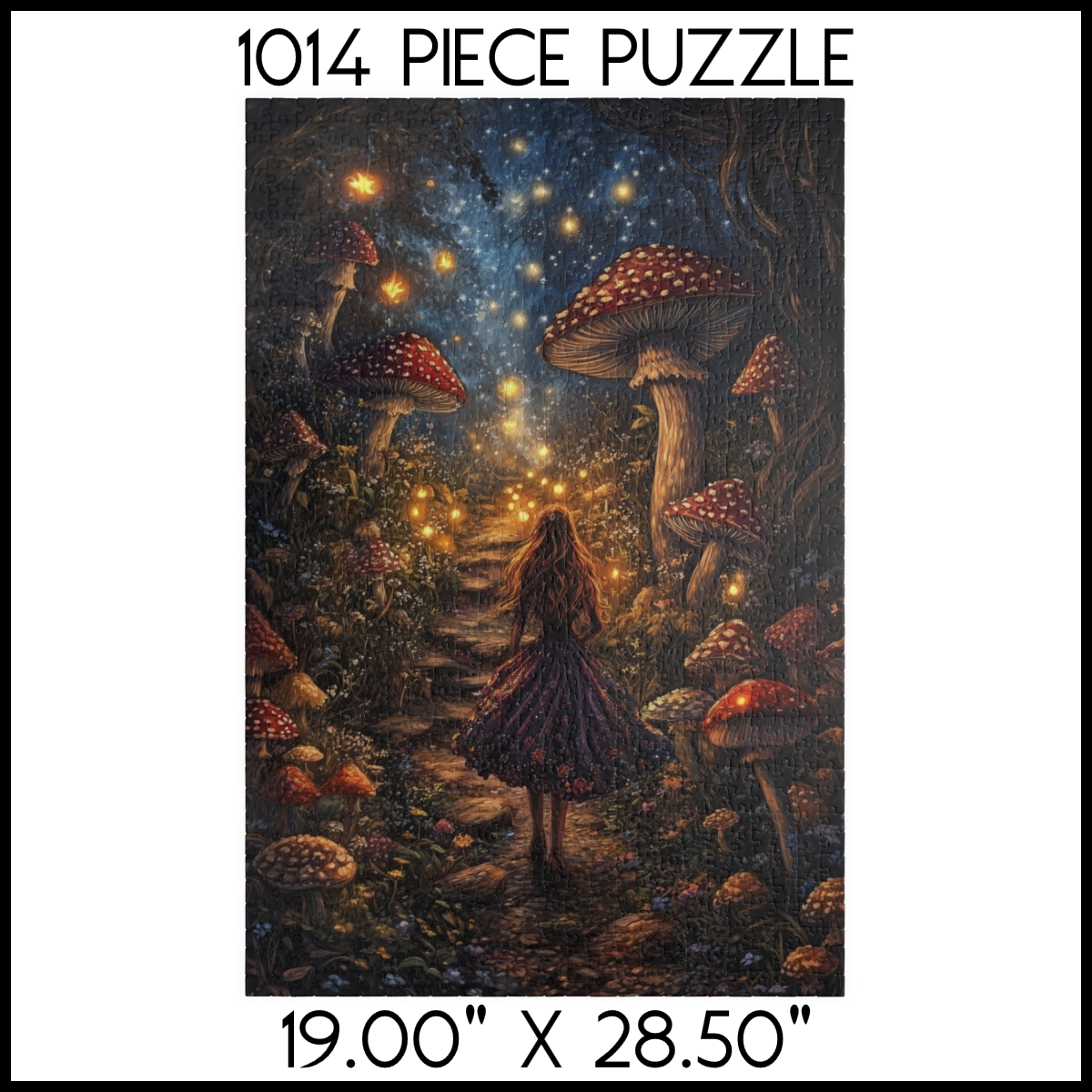 Enchanted Mushroom Path Jigsaw Puzzle
