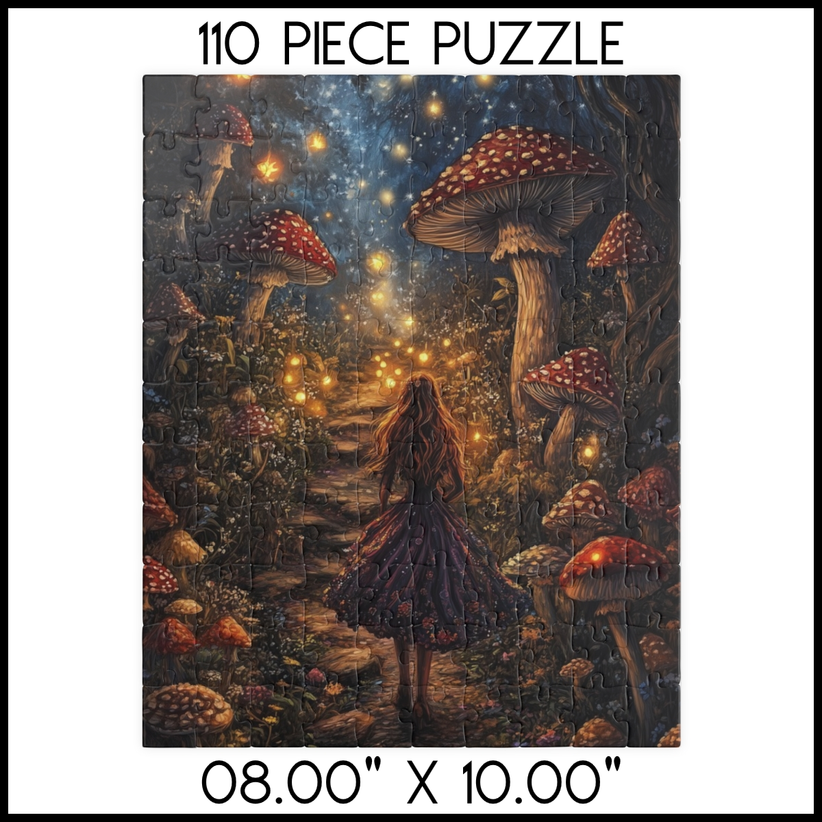 Enchanted Mushroom Path Jigsaw Puzzle