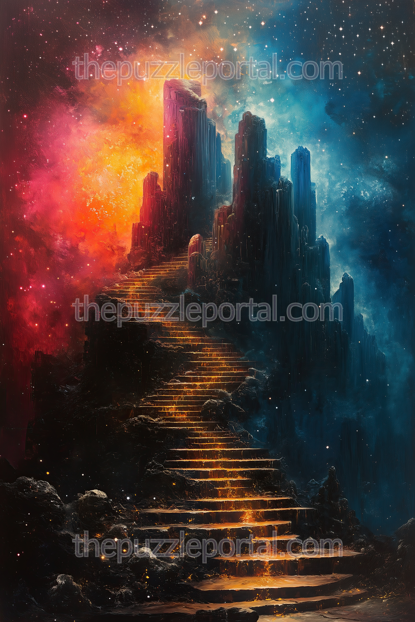 Enchanted Castle Pathway Jigsaw Puzzle