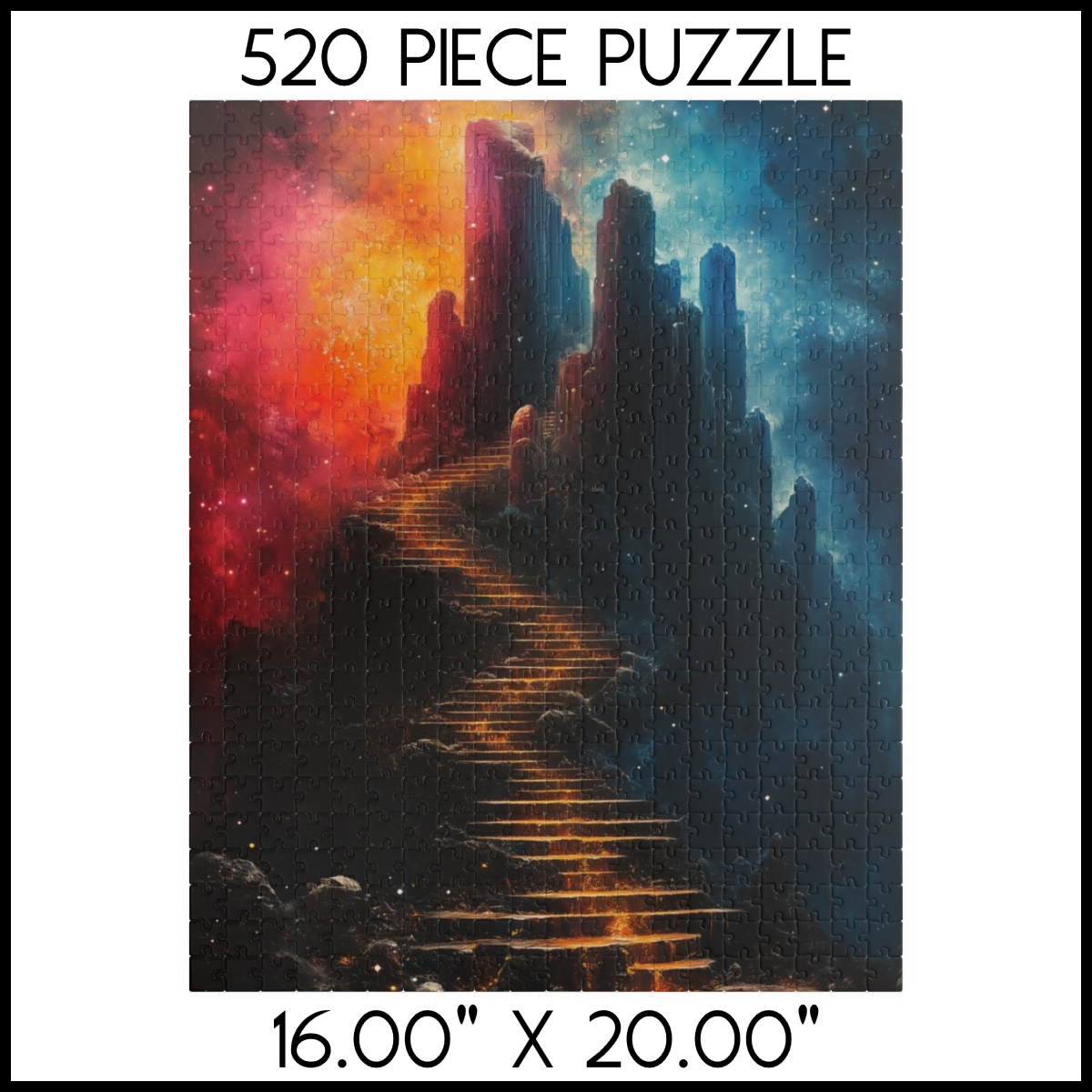 Enchanted Castle Pathway Jigsaw Puzzle