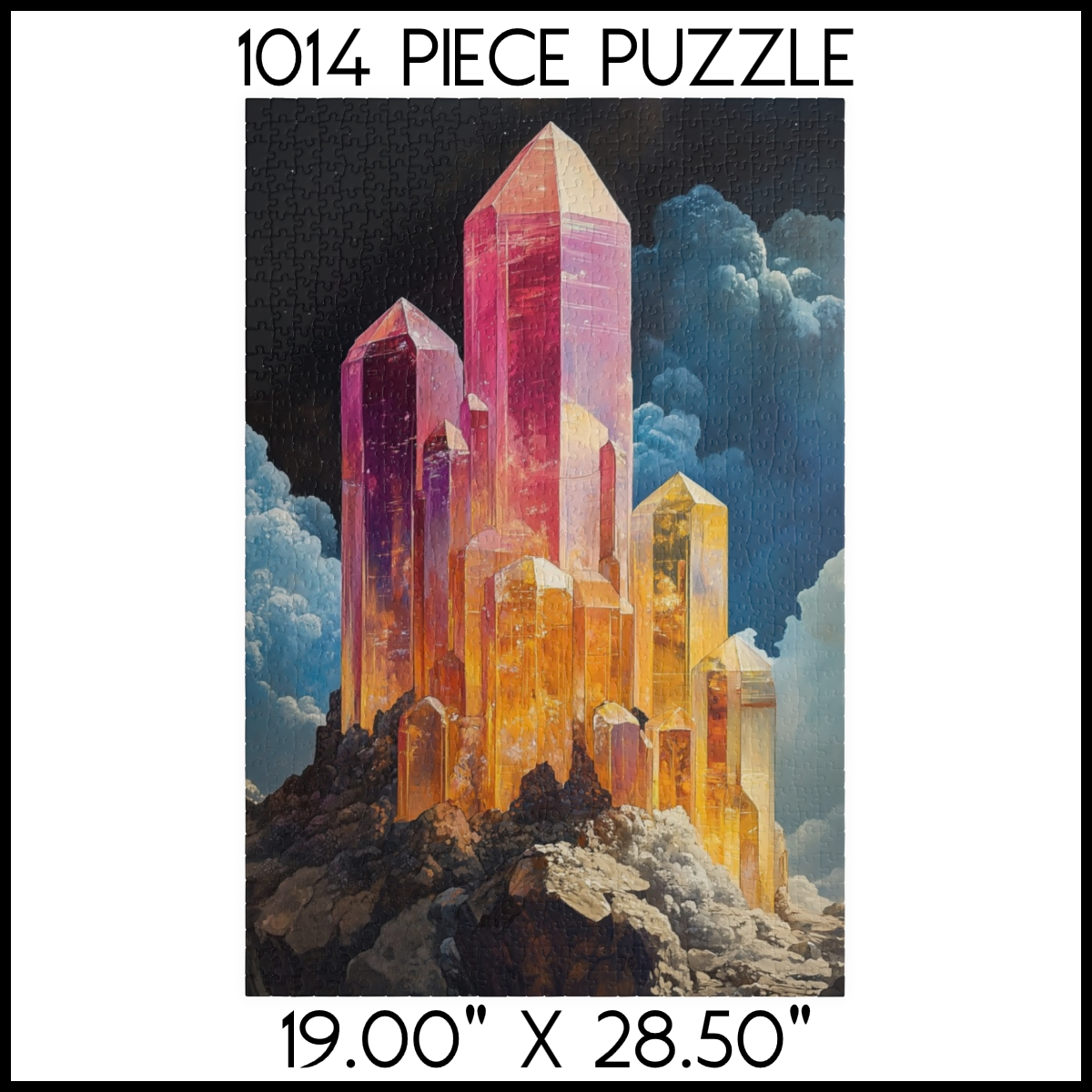 Crystal Mountain Peaks Jigsaw Puzzle