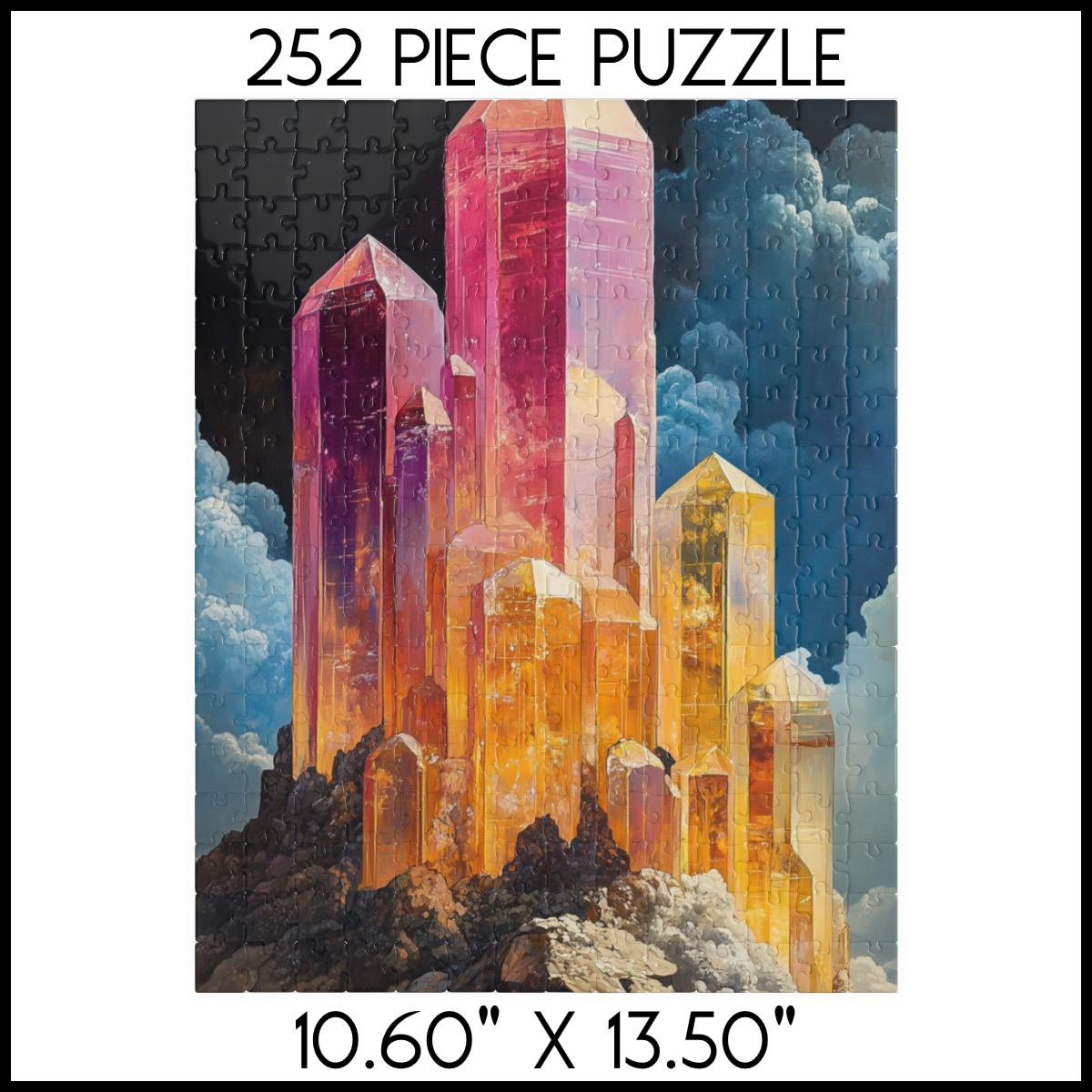 Crystal Mountain Peaks Jigsaw Puzzle