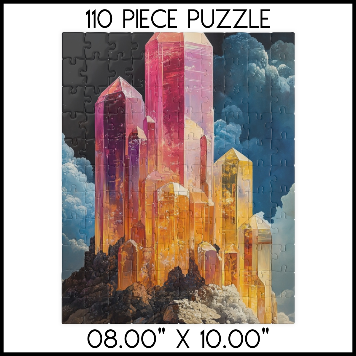 Crystal Mountain Peaks Jigsaw Puzzle