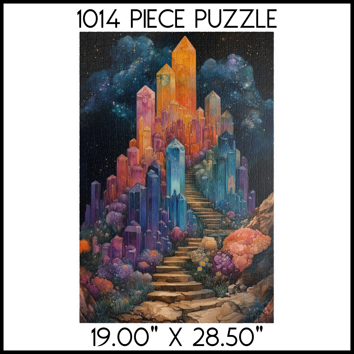 Crystal Castle Pathway Jigsaw Puzzle