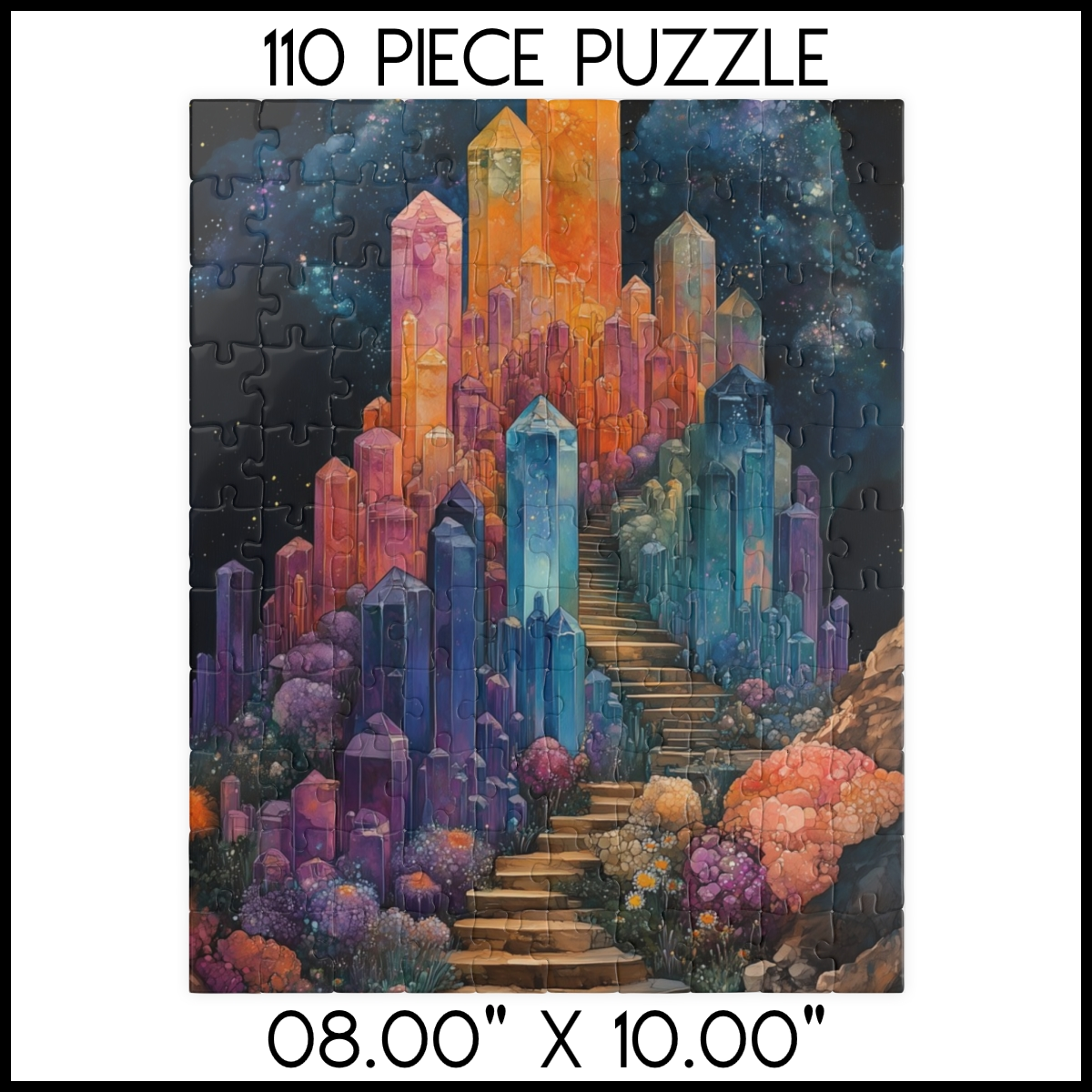 Crystal Castle Pathway Jigsaw Puzzle