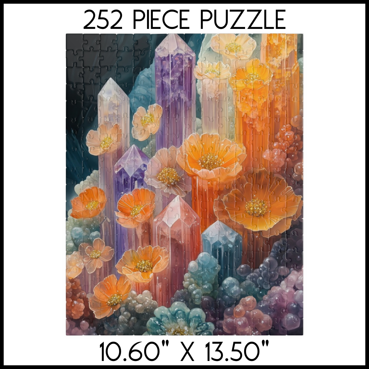 Crystal Bloom Jigsaw Puzzle