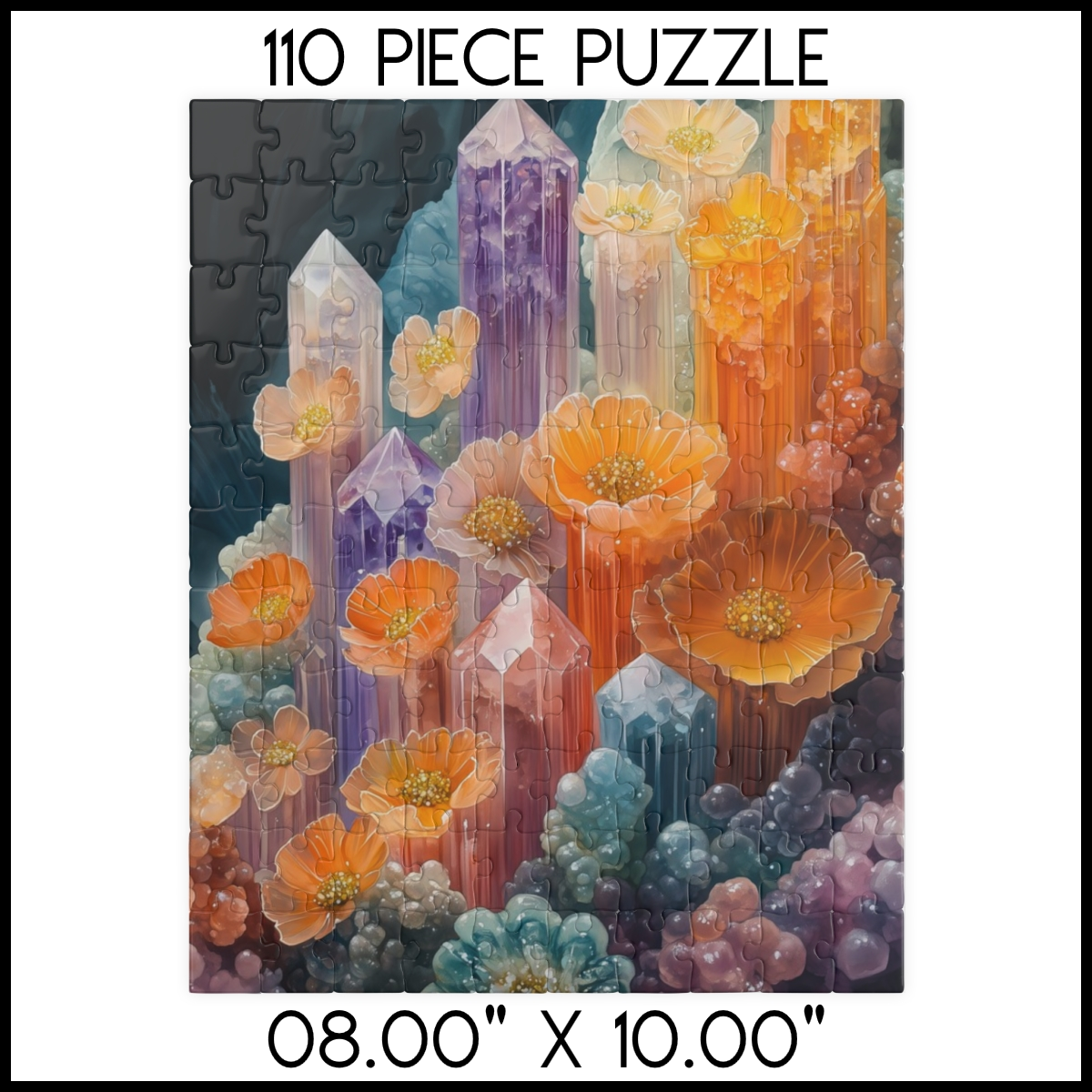 Crystal Bloom Jigsaw Puzzle