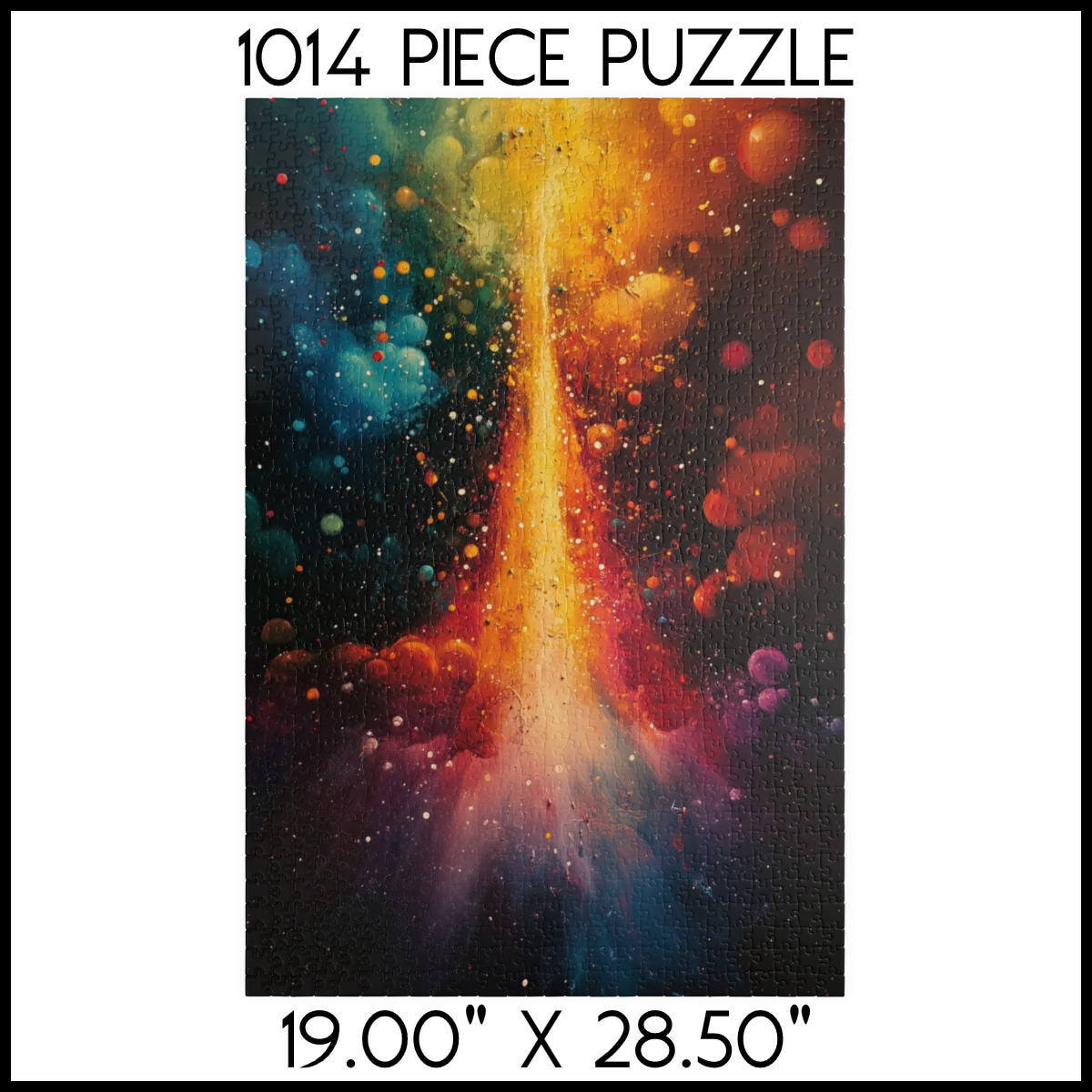 Cosmic Explosion Jigsaw Puzzle