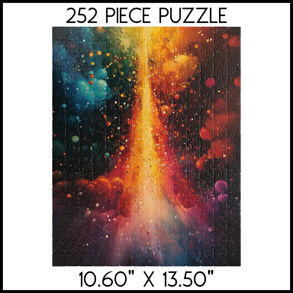 Cosmic Explosion Jigsaw Puzzle
