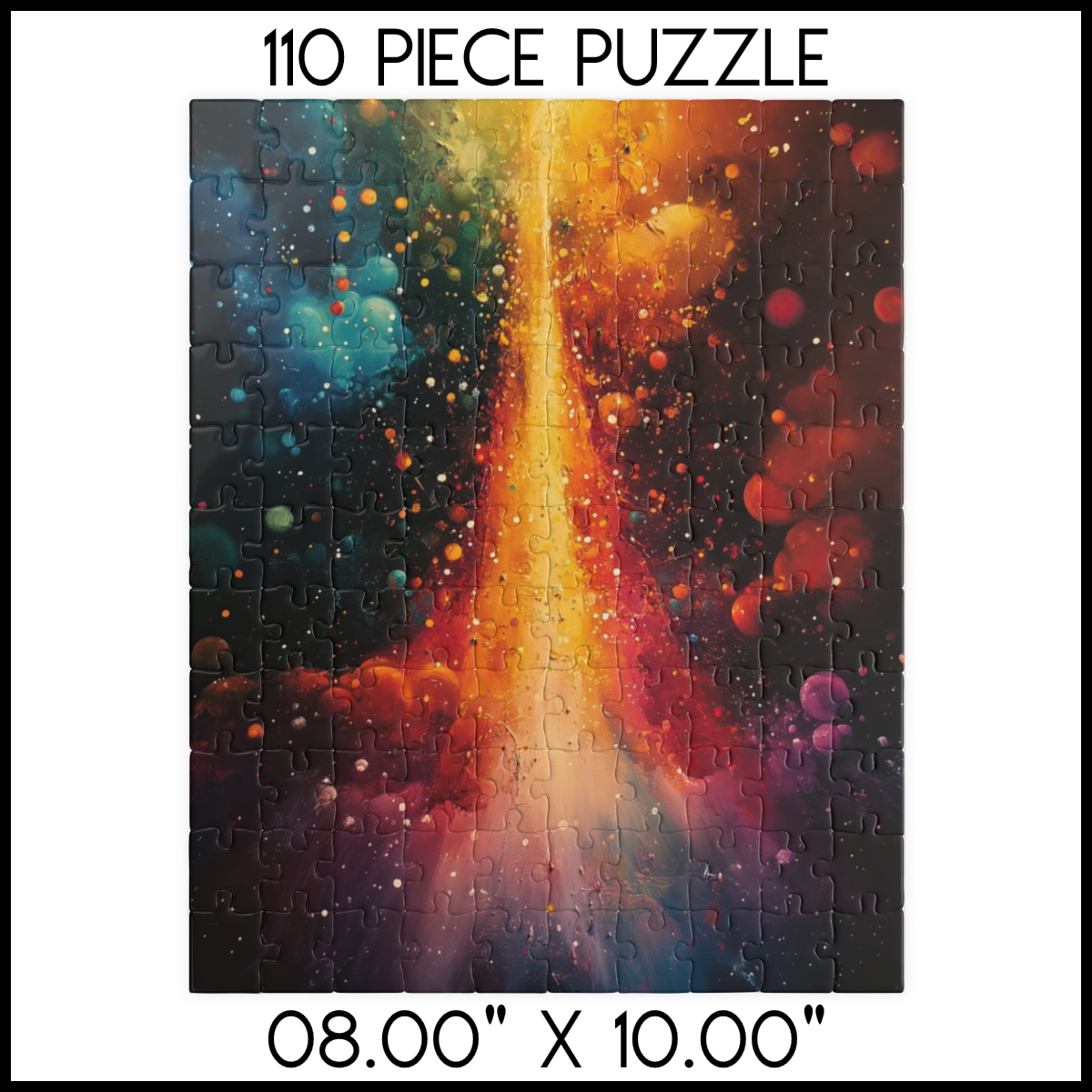 Cosmic Explosion Jigsaw Puzzle
