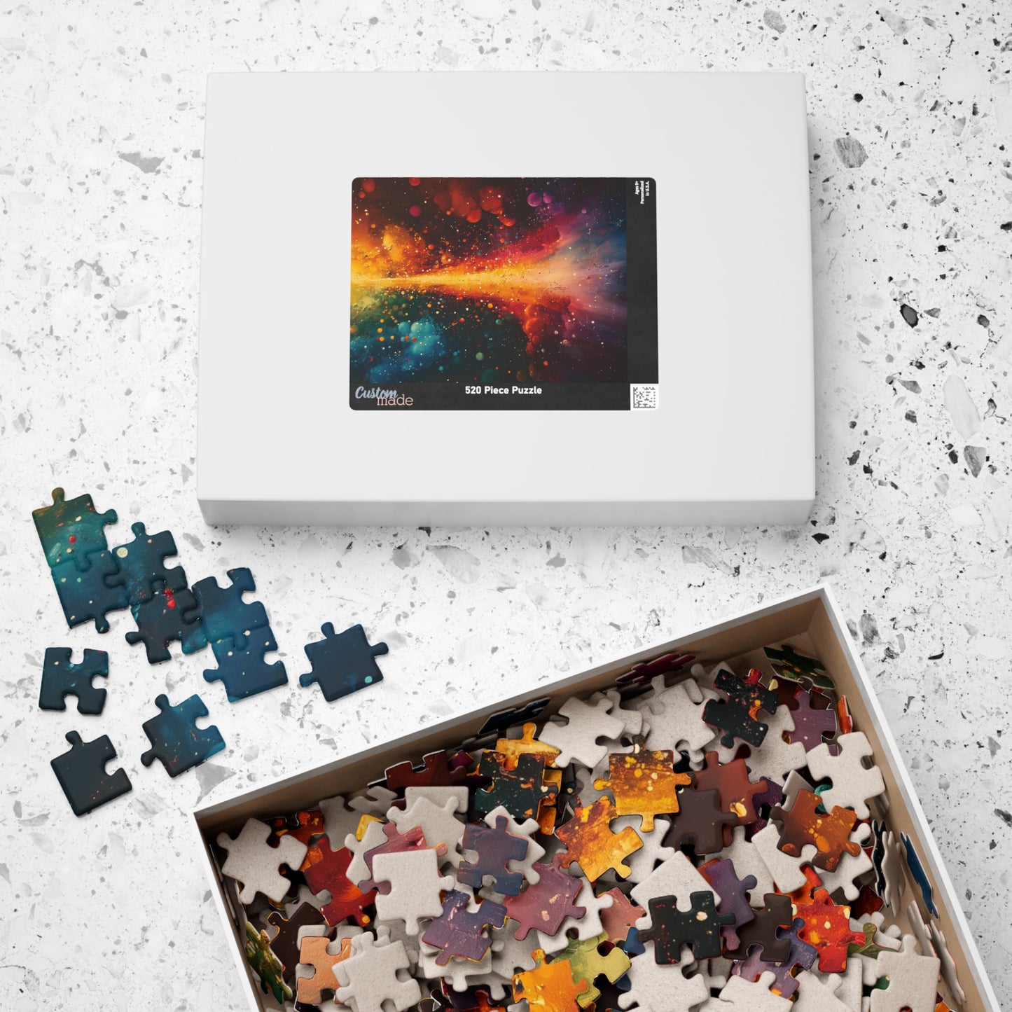 Cosmic Explosion Jigsaw Puzzle
