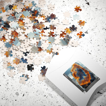 Fractured Agate Jigsaw Puzzle