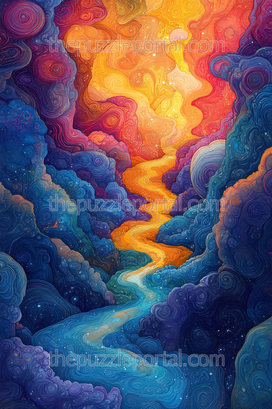 Celestial River Path Jigsaw Puzzle