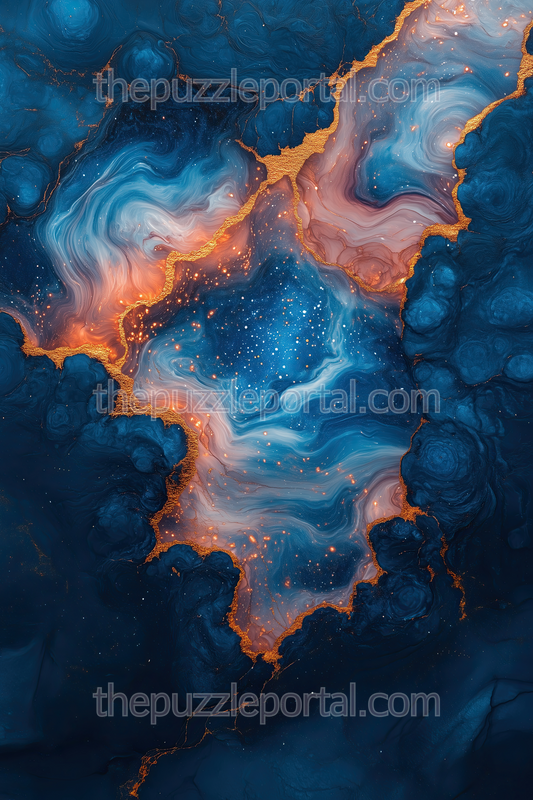 Cosmic Nebula Jigsaw Puzzle