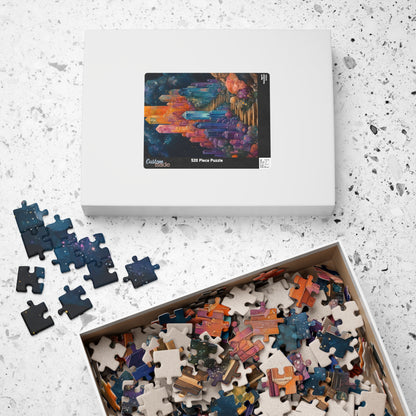 Crystal Castle Pathway Jigsaw Puzzle